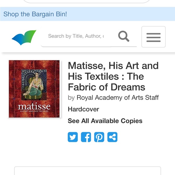Matisse book